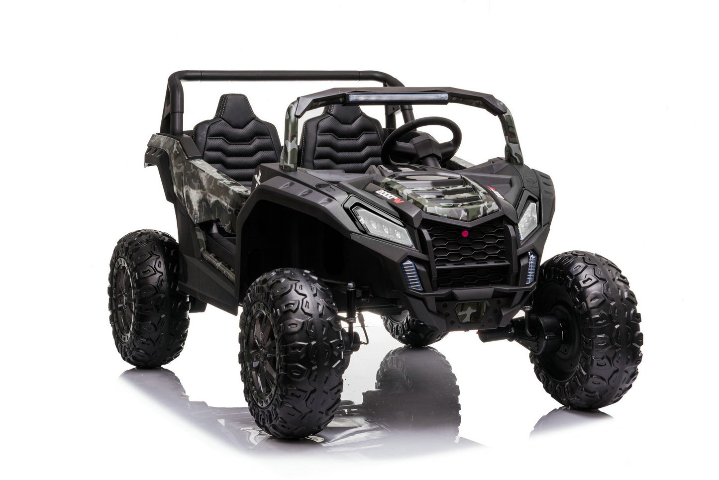 24V Turbo XXL UTV Dune Buggy 4x4 2 Seater Kids Ride On Car | Metal Chasis +Bluetooth