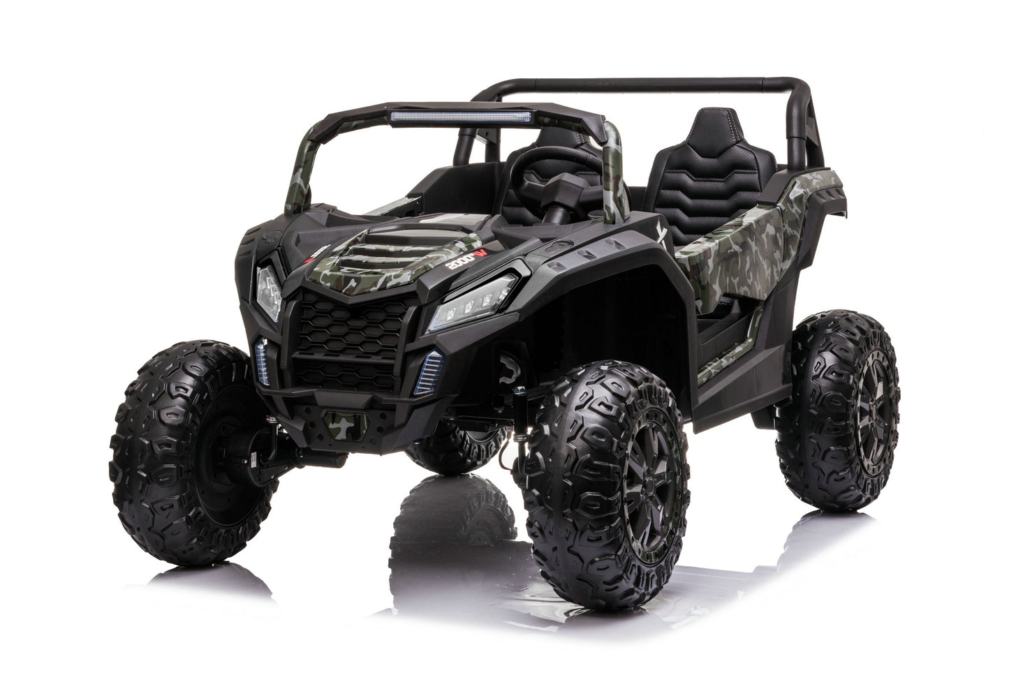 24V Turbo XXL UTV Dune Buggy 4x4 2 Seater Kids Ride On Car | Metal Chasis +Bluetooth