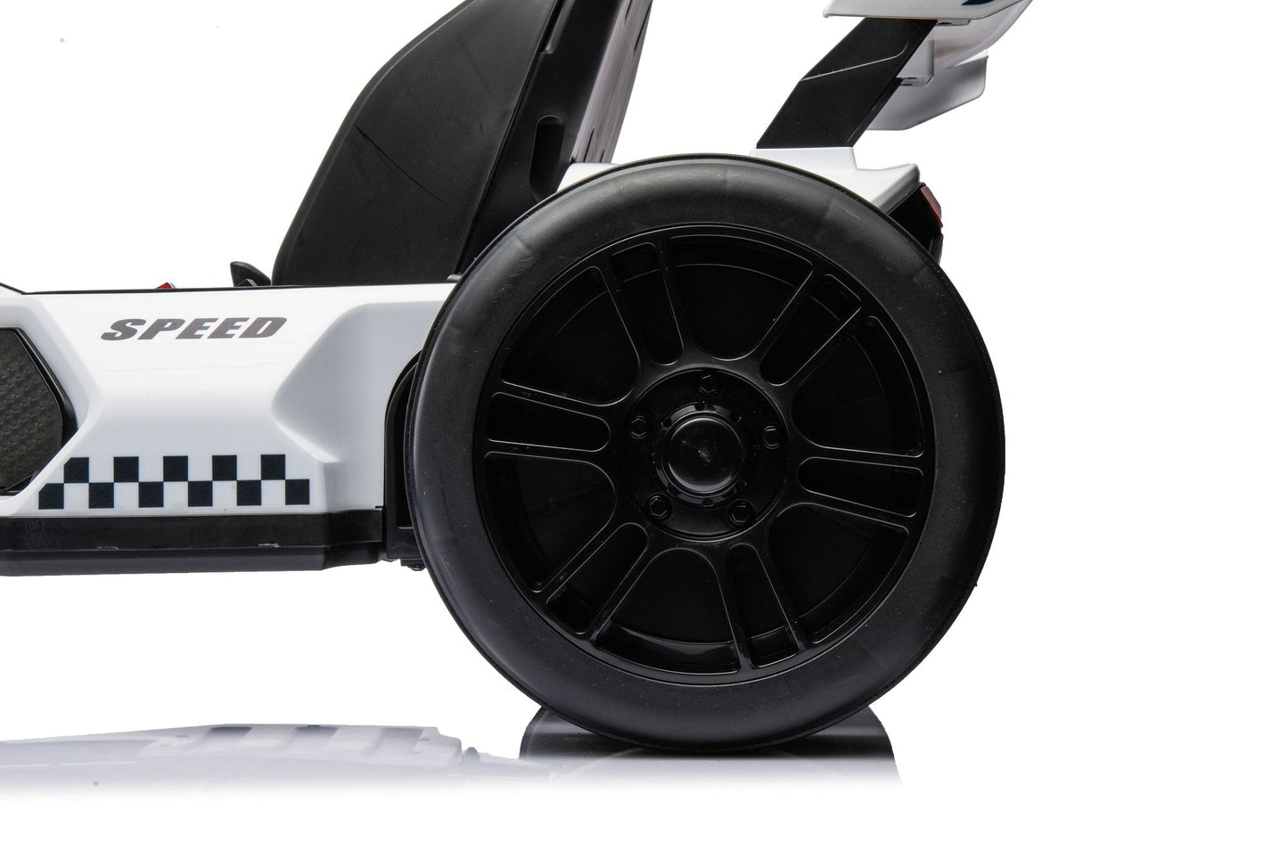 Brushless_go_kart_24Volts_Electric_On_Go-Kart_24Volts_High_Speed_Go-Kart_Sonicteck_24v_Go-Kart_ToyCarsCanada_White-Go-Kart