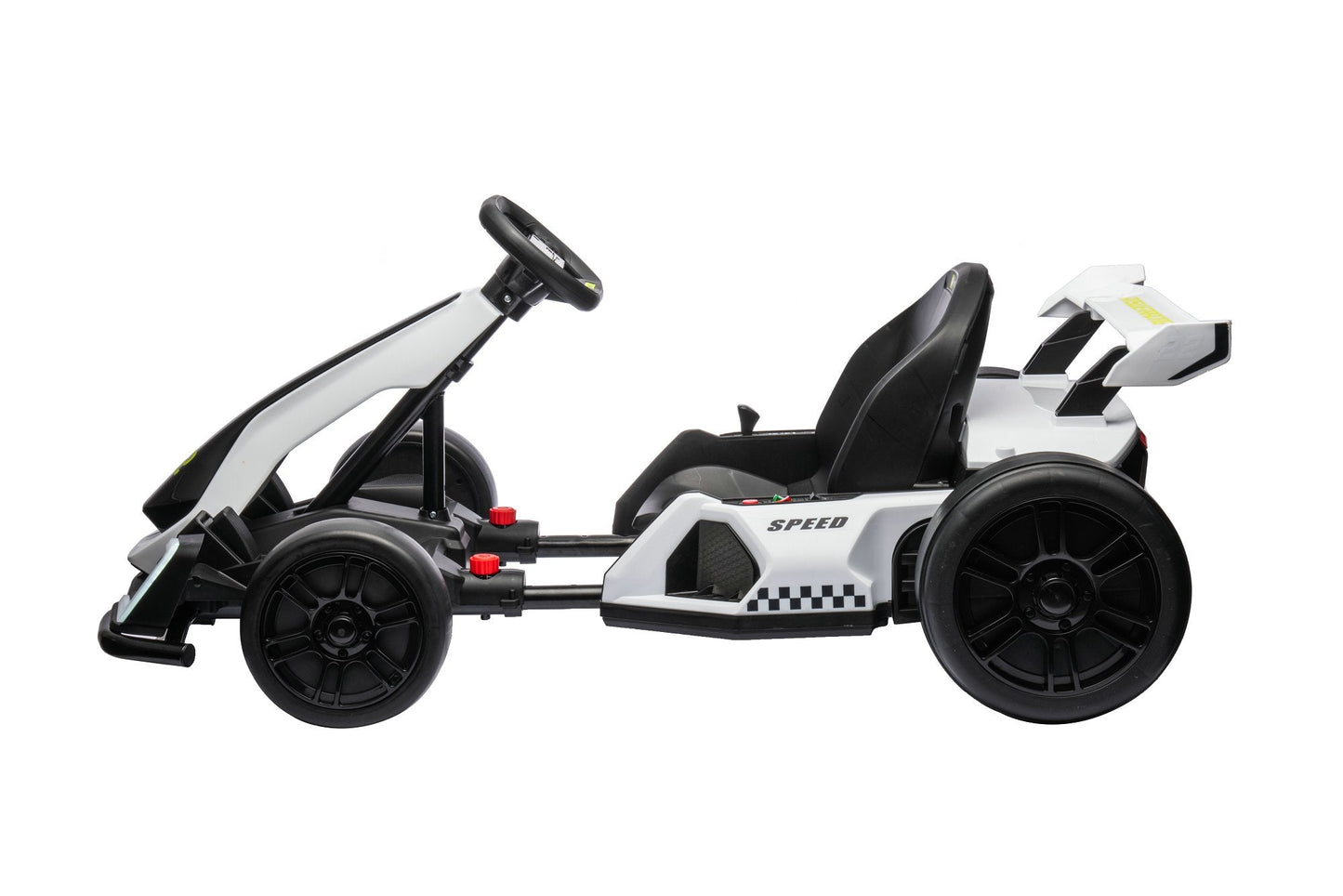 Brushless_go_kart_24Volts_Electric_On_Go-Kart_24Volts_High_Speed_Go-Kart_Sonicteck_24v_Go-Kart_ToyCarsCanada_White-Go-Kart
