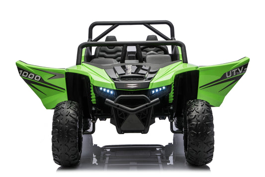 Premium electric 24V ride-on UTV for kids by SonicTeck.