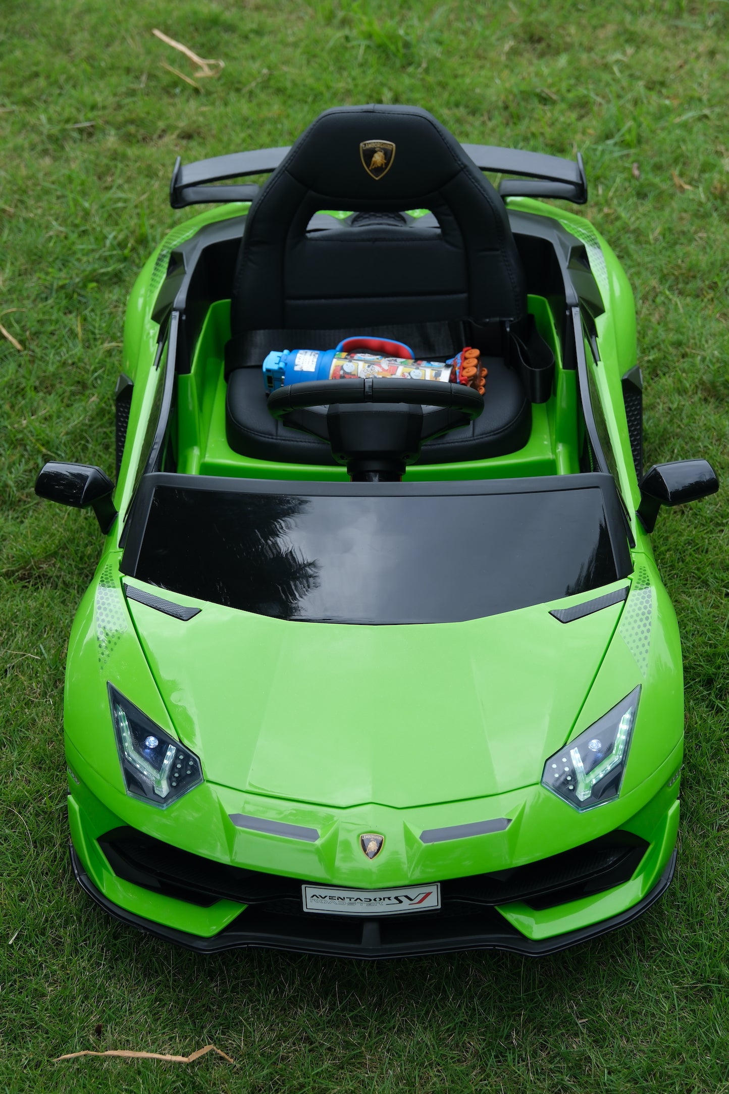 Lamborghini Aventador SVJ 12V Kids Ride On Car | Bluetooth + Lambo Doors