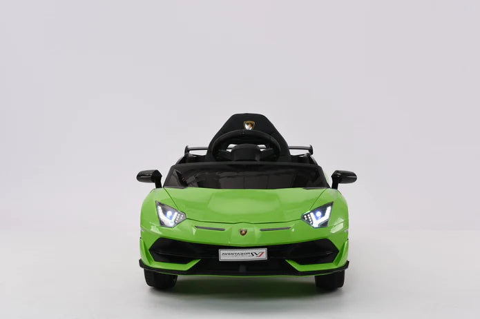 Lamborghini Aventador SVJ 12V Kids Ride On Car | Bluetooth + Lambo Doors