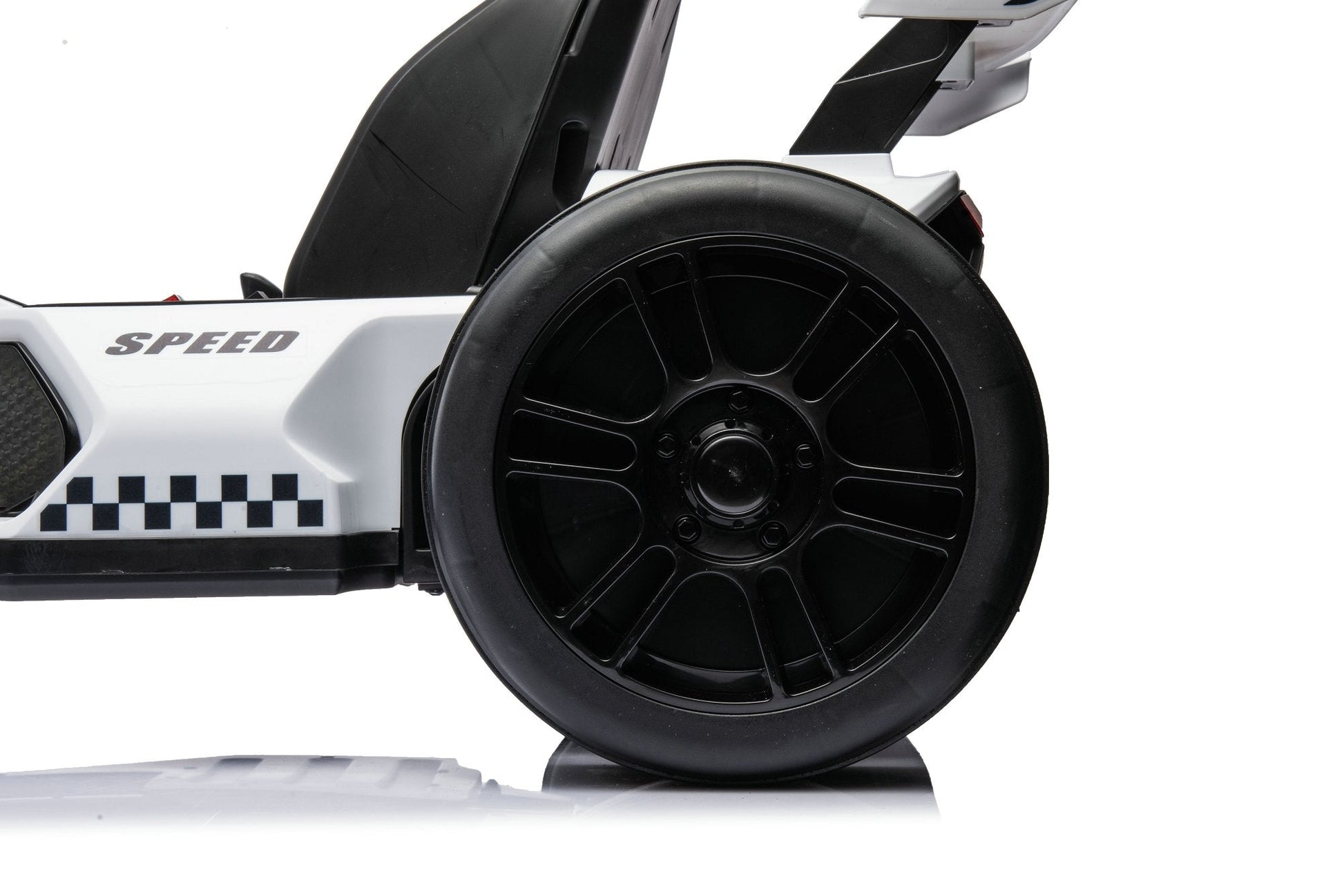 Brushless_go_kart_24Volts_Electric_On_Go-Kart_24Volts_High_Speed_Go-Kart_Sonicteck_24v_Go-Kart_ToyCarsCanada_White-Go-Kart