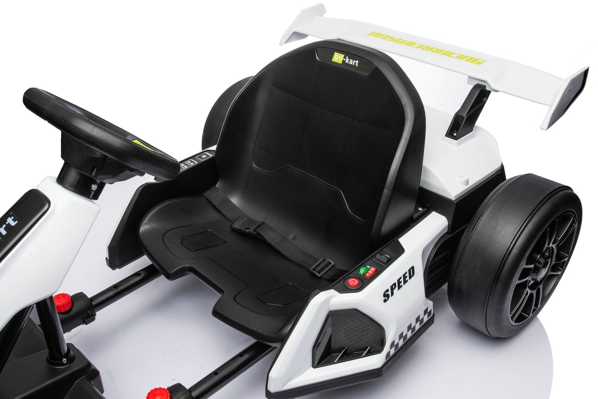 Brushless_go_kart_24Volts_Electric_On_Go-Kart_24Volts_High_Speed_Go-Kart_Sonicteck_24v_Go-Kart_ToyCarsCanada_White-Go-Kart