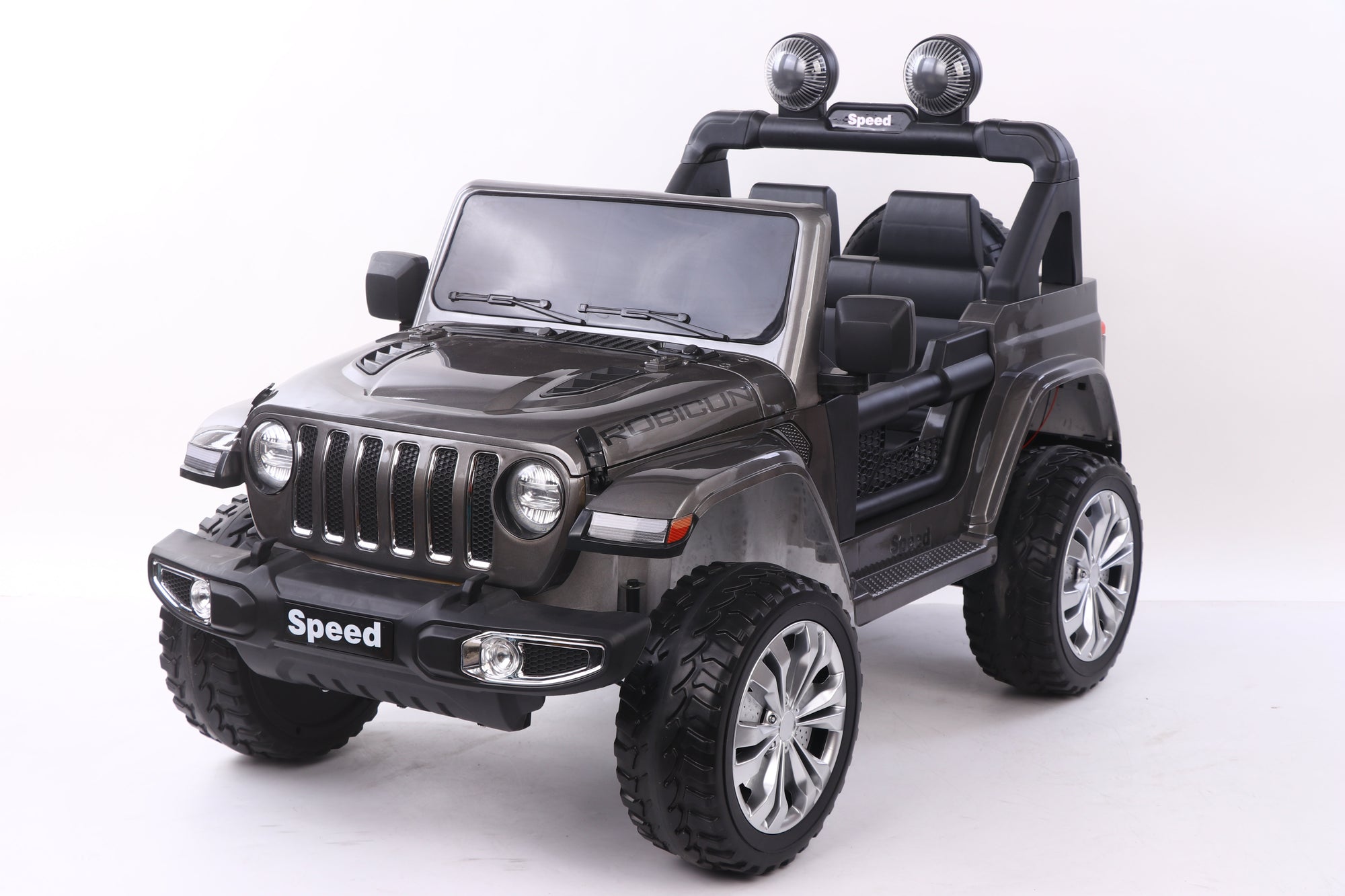 Kids CAR JEEP RUBICON 4X4 RIDE ON CAR RUBBER TIRES 12V REMOTE CONTROL Toy Cars Canada