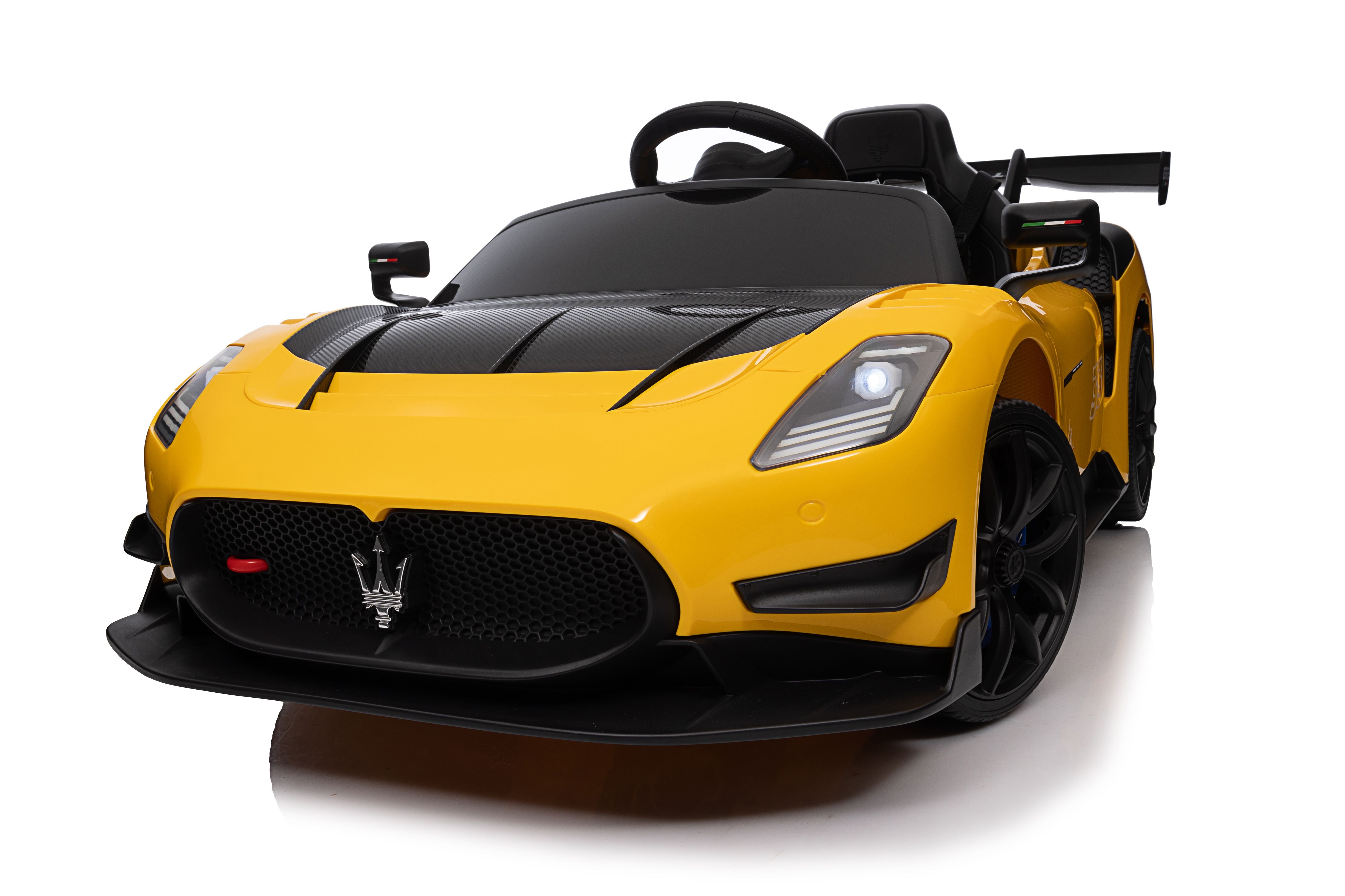 24V Kids Ride-On Car Maserati MC20 GT2 – Luxury Supercar with Leather ...
