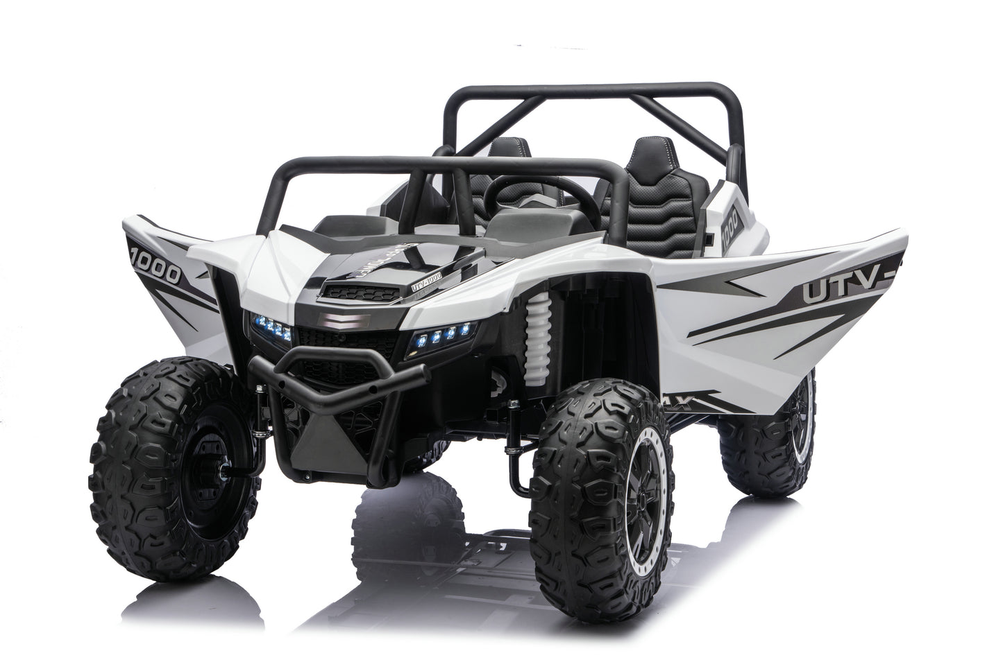 Electric 24V ride-on UTV by SonicTeck in Canada.
