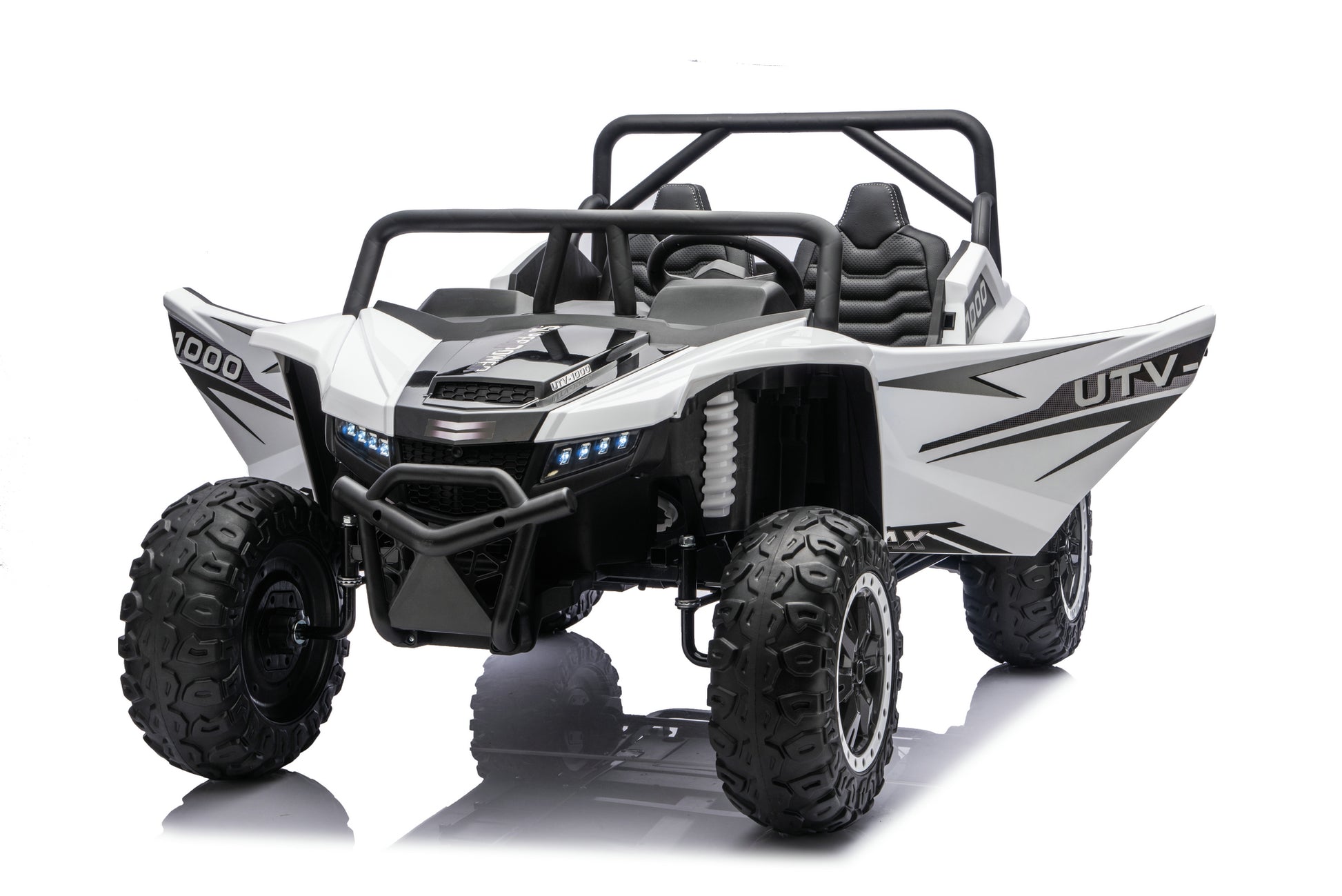 Electric 24V ride-on UTV by SonicTeck in Canada.