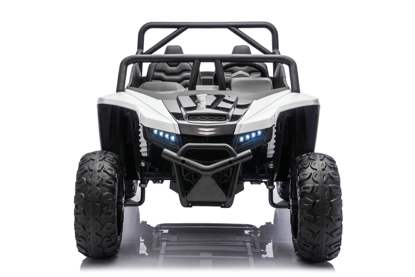 800W Apex XXL 24V 4x4 ride-on UTV with premium features.