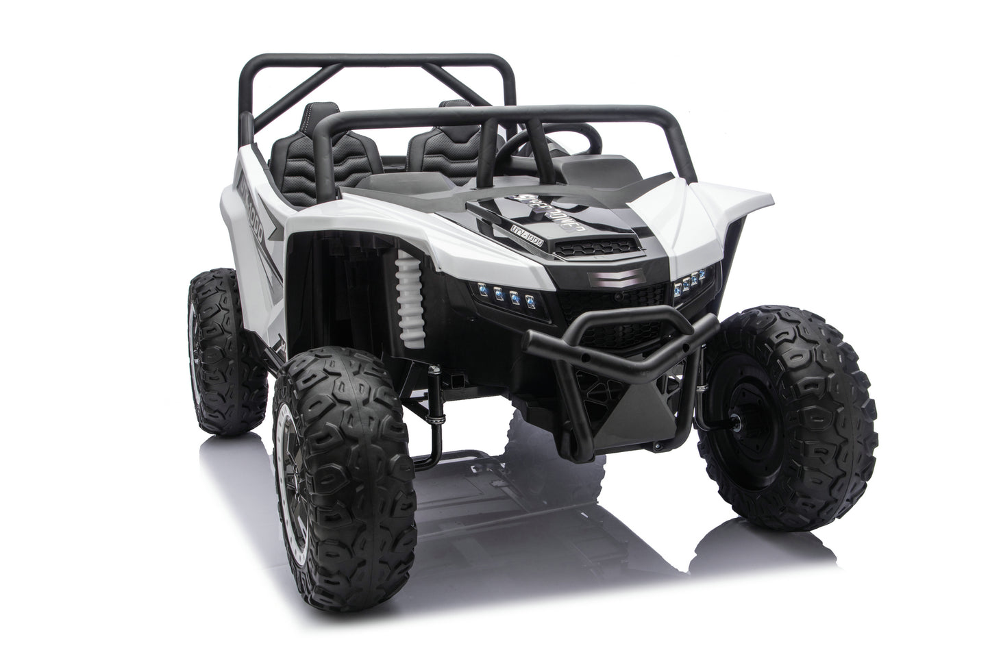 Large XXL ride-on UTV built for bigger kids and siblings.