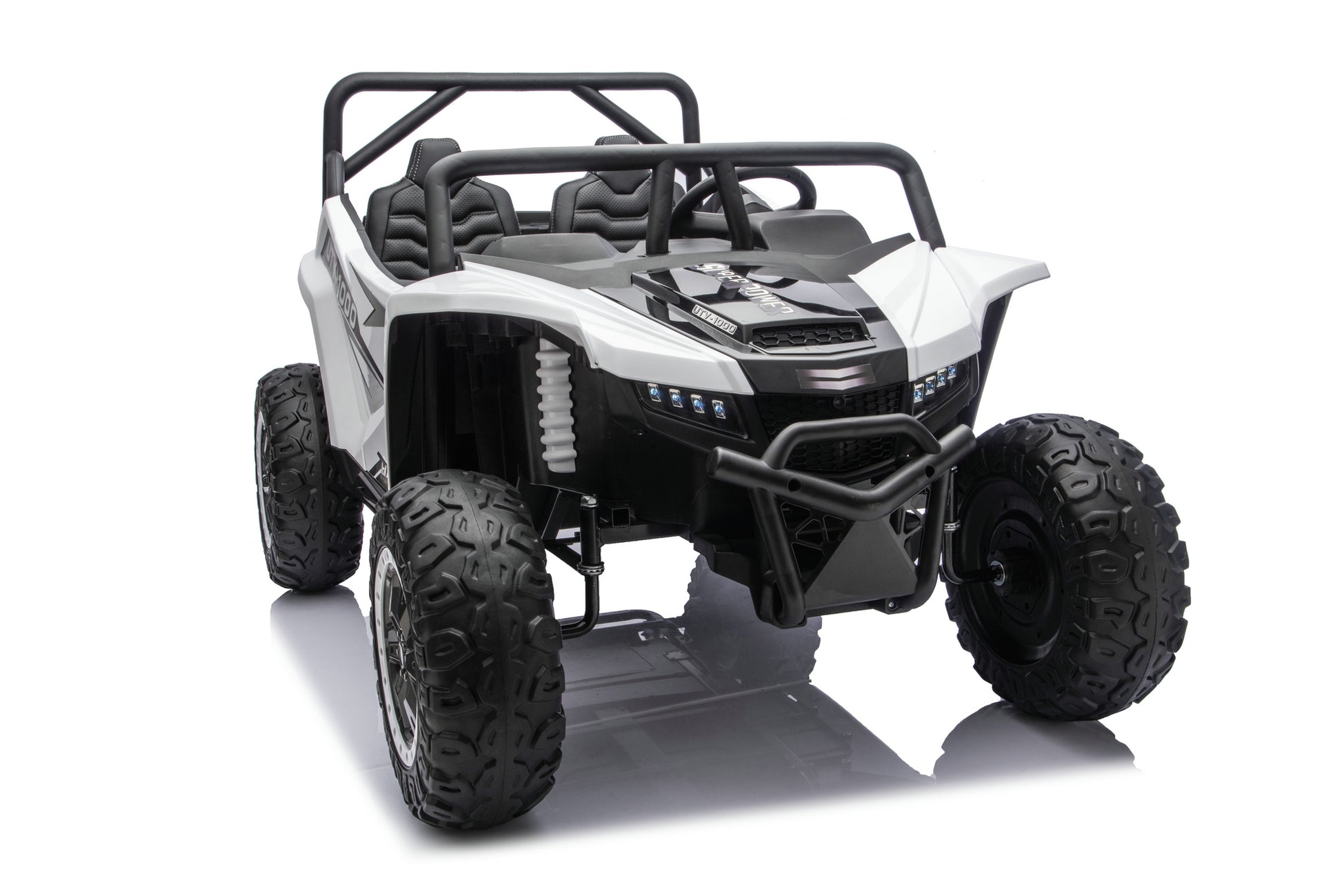 Large XXL ride-on UTV built for bigger kids and siblings.