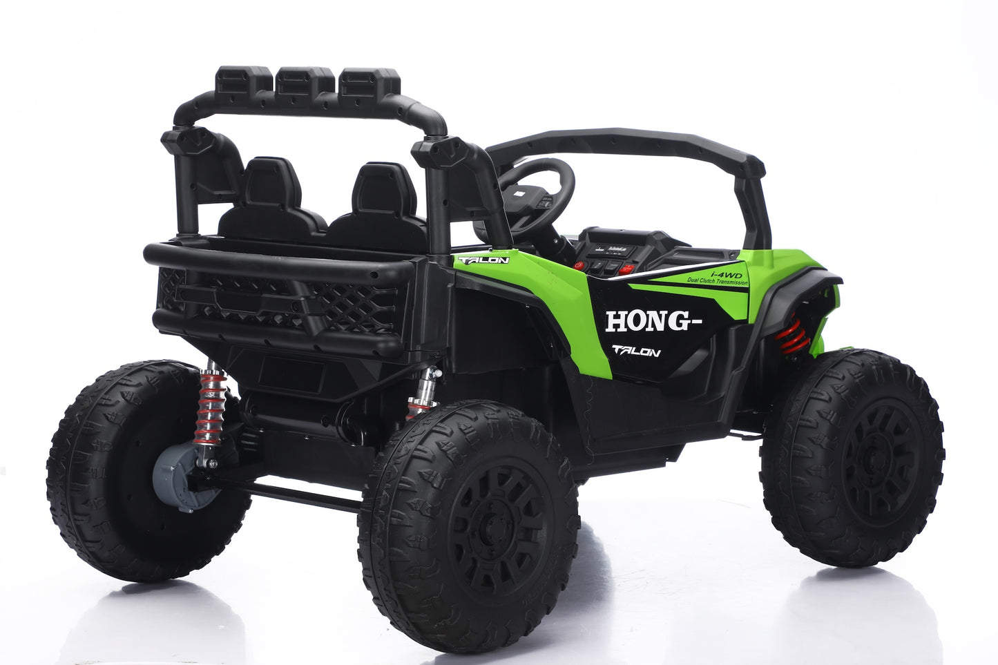 big green utv for kids 2 seater in 24v