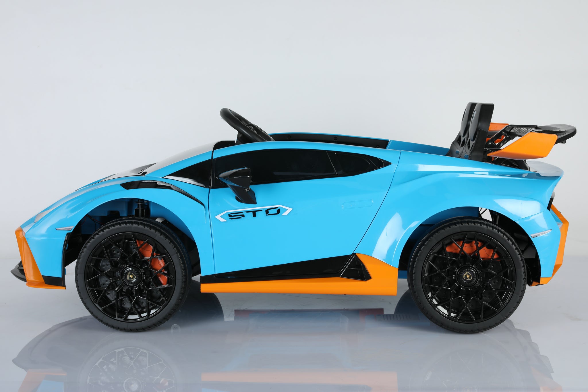 Pre Order 24V Lamborghini Huracan STO Kids Ride On Car Drifting 5 Toy Cars Canada