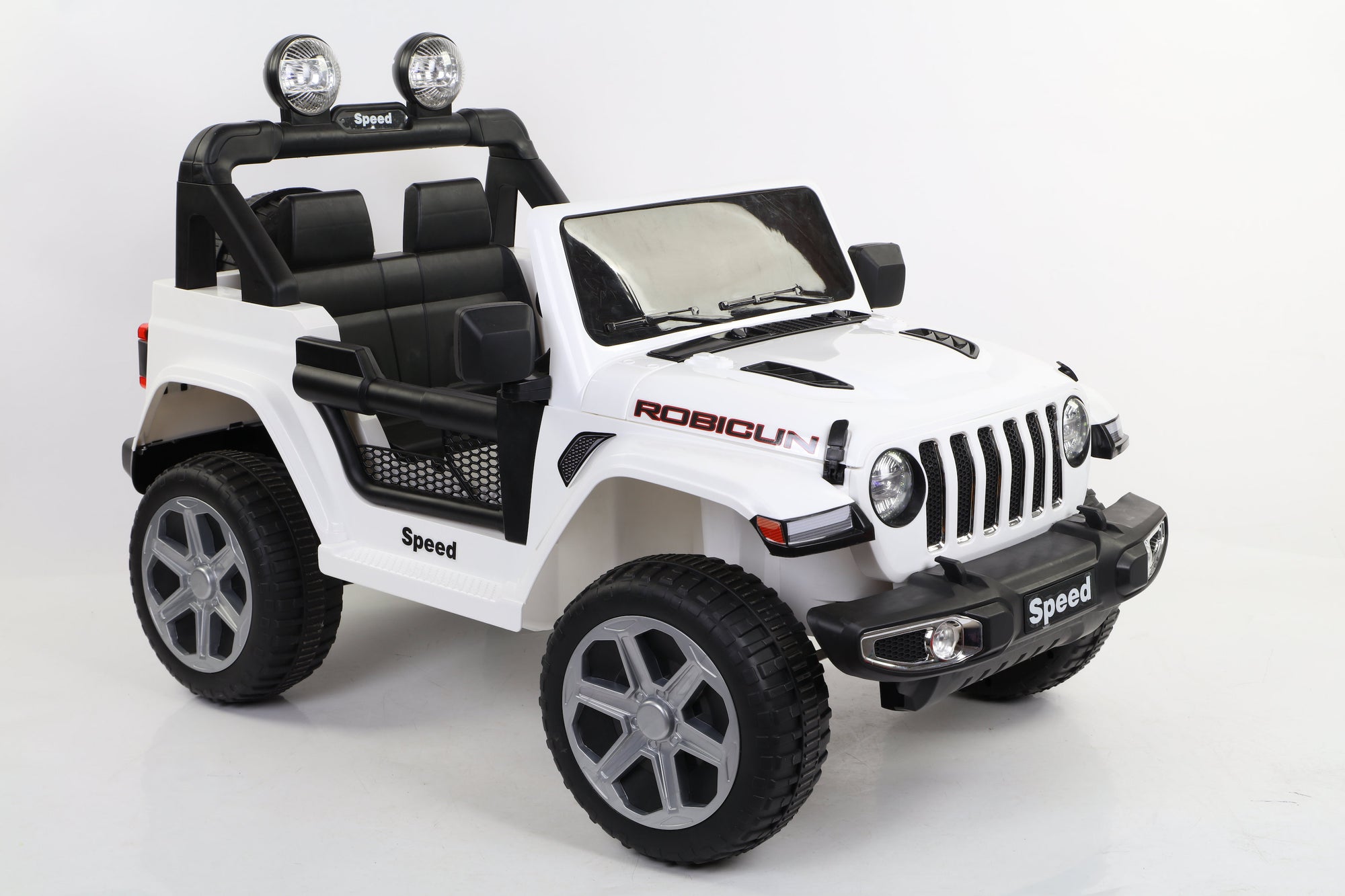 Kids CAR JEEP RUBICON 4X4 RIDE ON CAR RUBBER TIRES 12V REMOTE CONTROL Toy Cars Canada