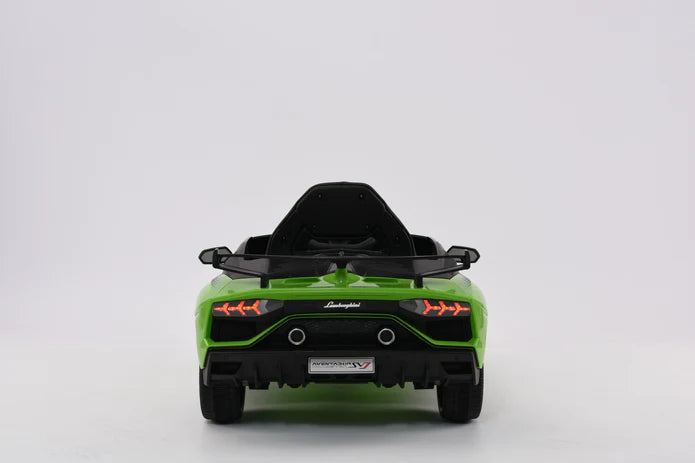Lamborghini Aventador SVJ 12V Kids Ride On Car | Bluetooth + Lambo Doors